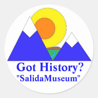 "SalidaMuseum" Runder Aufkleber
