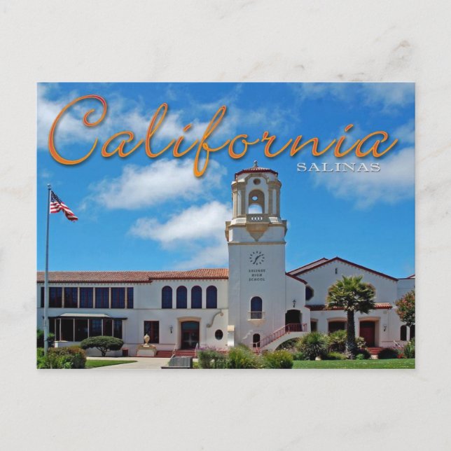 Salinas California Postkarte (Vorderseite)