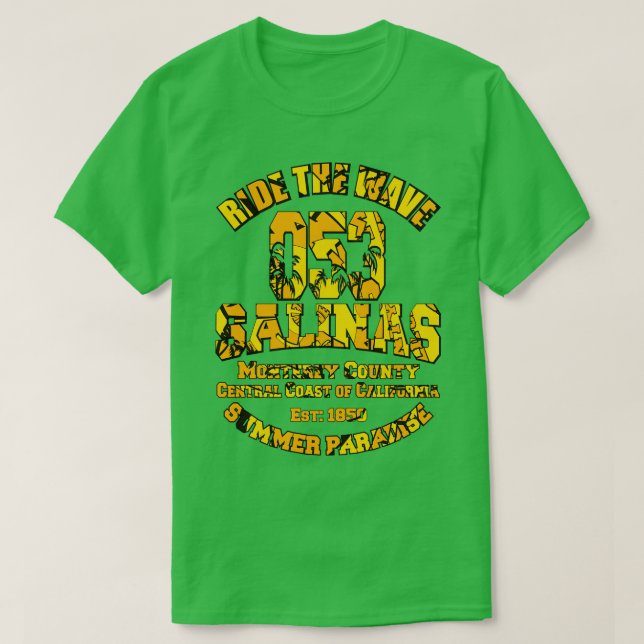 Salinas City California USA T-Shirt (Design vorne)