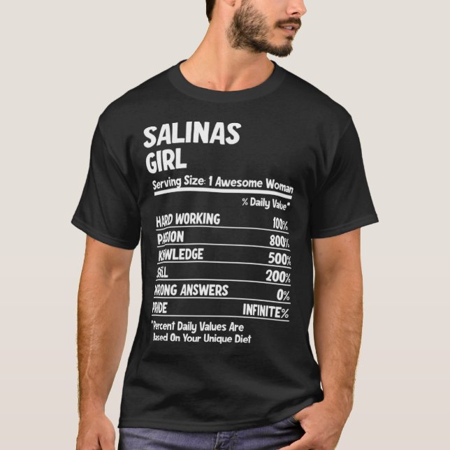 Salinas Girl T-Shirt (Vorderseite)