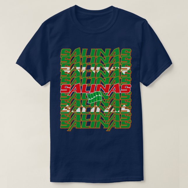 Salinas Kaskade Text 2 T-Shirt (Design vorne)