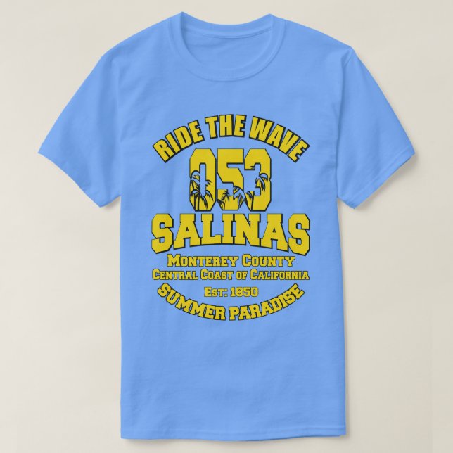 Salinas Monterey Landkreis California T-Shirt (Design vorne)