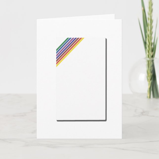 Salinger Stripe Karte (Vorderseite)