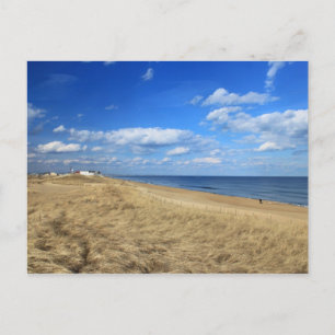 Salisbury Beach Ruhiger Wintertag Postkarte