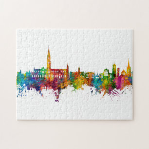 Salisbury England Skyline Puzzle