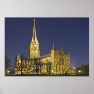 Salisbury-Kathedrale Poster