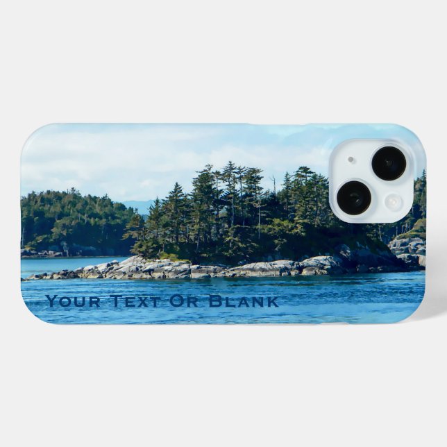 Salish-Insel Case-Mate iPhone Hülle (Rückseite (Horizontal))