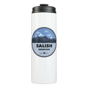 Salish Mountains Montana Camping Thermosbecher