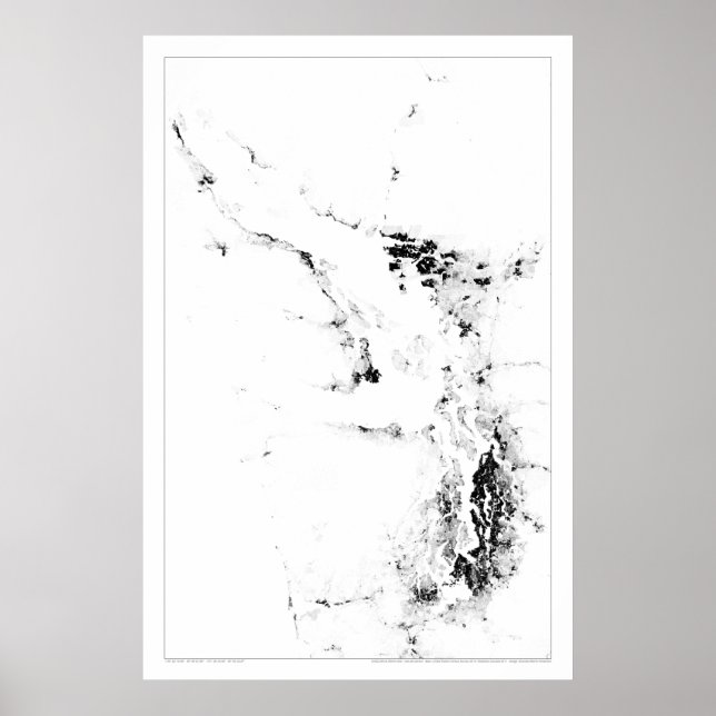 Salish Sea Census Dotmap Poster (Vorne)