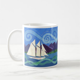 Salish Sea Schooner Tasse