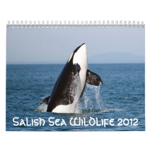 Salish Seewild lebende tiere 2012 Kalender