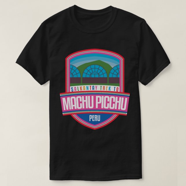 Salkantay Wanderung nach Machu Picchu - Peru T-Shirt (Design vorne)