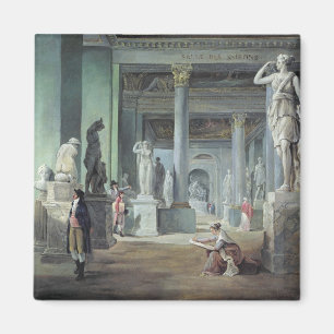 Salle des Saisons am Louvre, c. 1802 Magnet