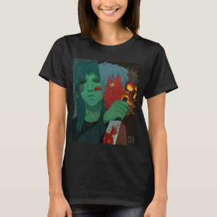 Sally Face: digitale Malerei T-Shirt