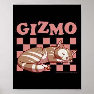 Sally Face Gizmo Das Cat Checkered Nickerchen Must Poster
