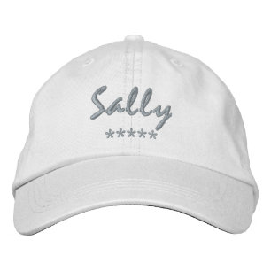 Sally Name Bestickte Baseballkappe