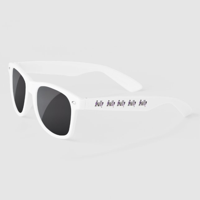 Sally Name Logos, UV-Schutzbrille, (Links)
