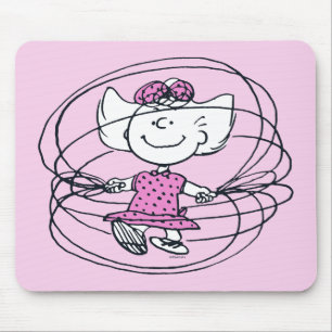 Sally Playing Jump Rope Mousepad