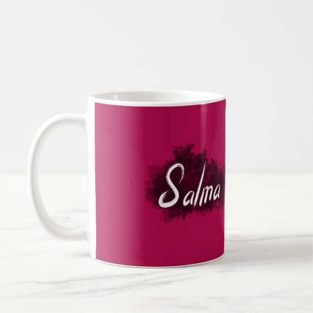 Salma - Ihr Name auf Tasse - bestes Geschenk | (Links)
