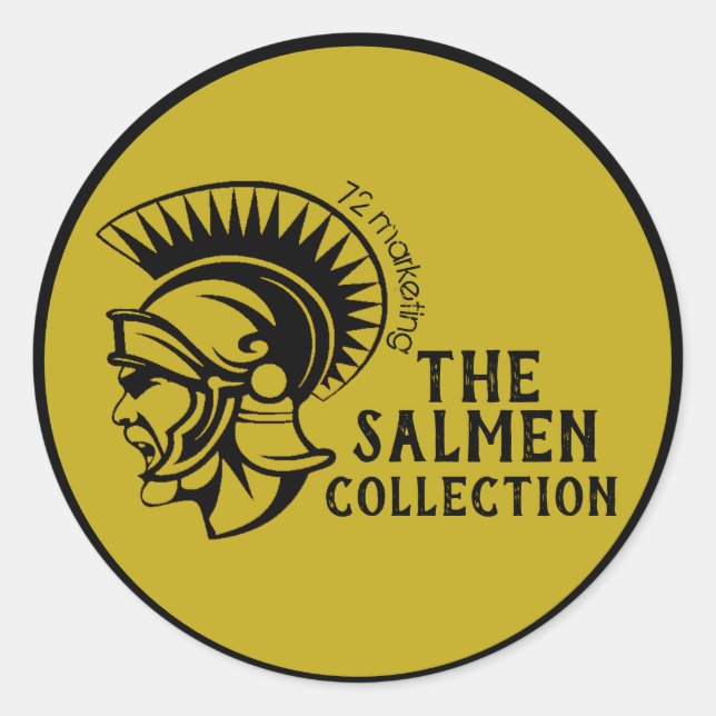 Salmen High School Sticker Label SHS Slidell, LA (Vorderseite)