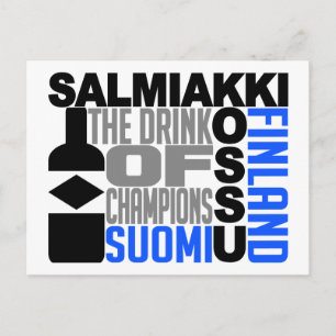 Salmiakki Kossu Postkarte