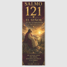 Salmo 121 Lesezeichen | Meine Hilfe kommt von Gott