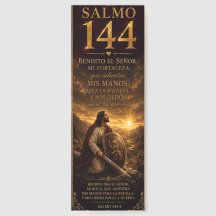 Salmo 144 Lesezeichen | Gott ist meine Stärke