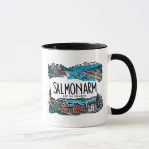 Salmon Arm BC Kanada Tasse