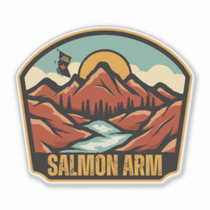 Salmon Arm, British Columbia Aufkleber