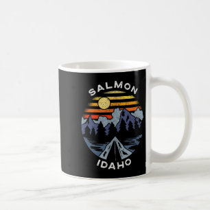 Salmon Idaho Mountains Urlaub Camping Souvenir  Kaffeetasse