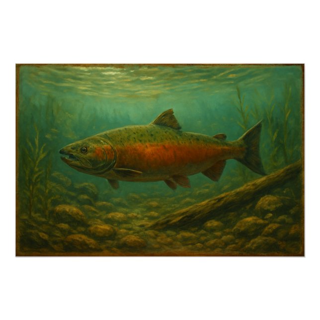 Salmon Poster (Vorderseite)