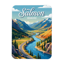 Salmon River Scenic Byway Idaho Magnet