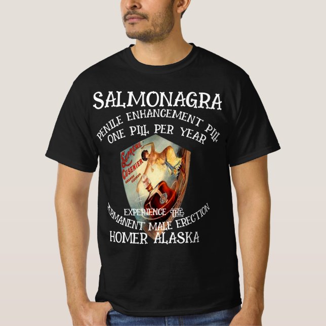 SALMONAGRA MÄNNERVERBESSERUNGSPILLIE T-Shirt (Vorderseite)