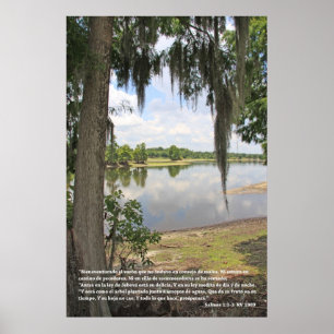 Salmos 1:1 - 3 (Kartellbetrug Rio y Arbol) Poster