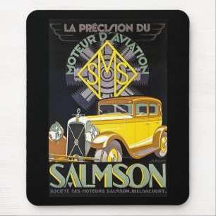 Salmson Autombiles - Moteur D Luftfahrt Mousepad