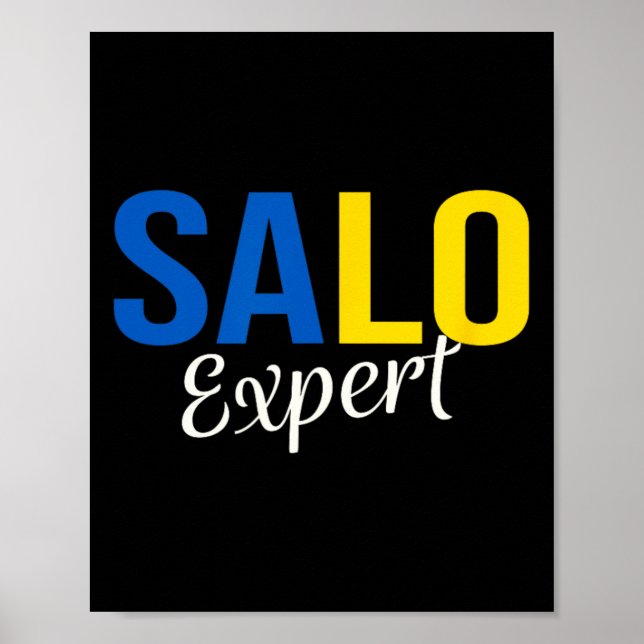 Salo Expert Ukraine Ukrainisch  Poster (Vorne)