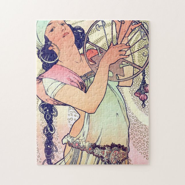 Salome, Alphonse Mucha Puzzle (Vertikal)