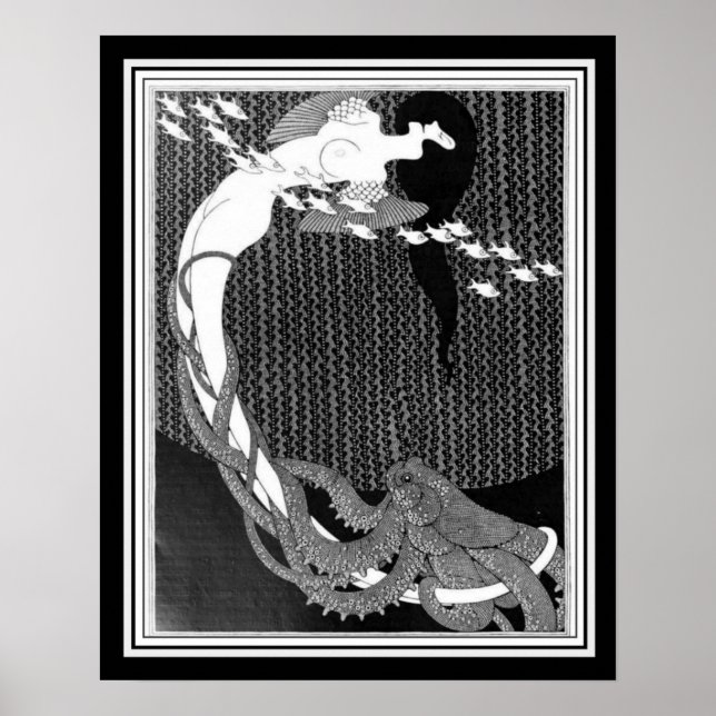 "Salome" Jugendstil von Julius Klinger (1909) Poster (Vorne)