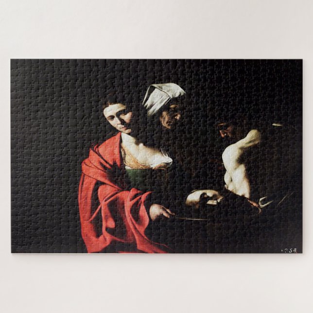 Salome mit dem Leiter von John the Baptist Puzzle (Horizontal)