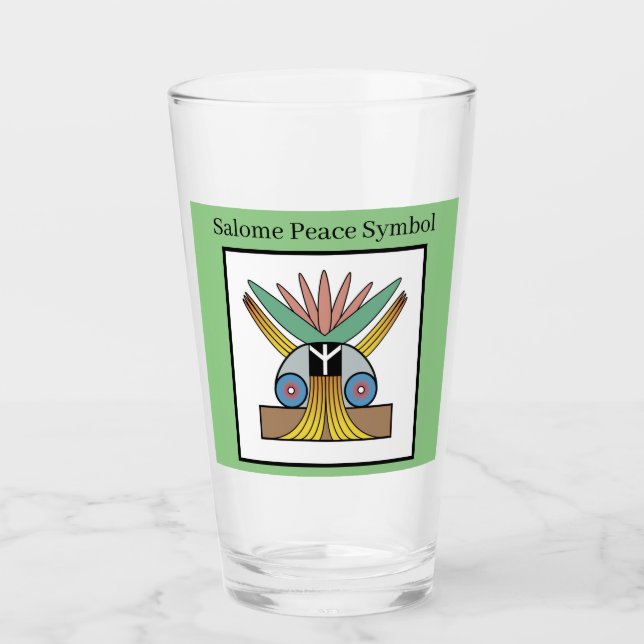 Salome Peace Glas (Vorderseite)