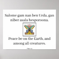 Salome Peace Symbol & Meditation Mantra