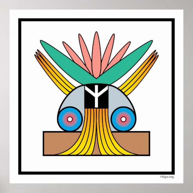 Salome Peace Symbol Poster (Vorne)