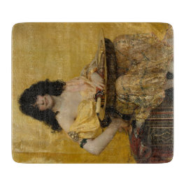 Salomé (Portrait der Frau) (von Henri Regnault) Schneidebrett