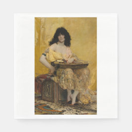 Salomé (Portrait der Frau) (von Henri Regnault) Serviette