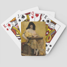 Salomé (Portrait der Frau) (von Henri Regnault) Spielkarten