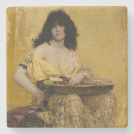 Salomé (Portrait der Frau) (von Henri Regnault) Steinuntersetzer
