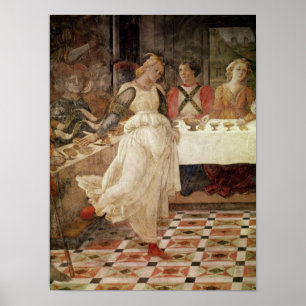 Salome tanzen am Fest der Herde Poster