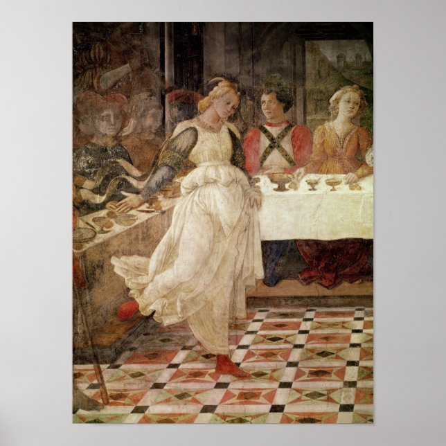 Salome tanzen am Fest der Herde Poster (Vorne)