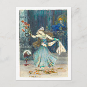 Salome tanzt von Moreau Gemälde Postkarte