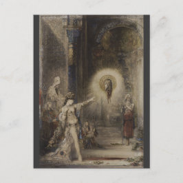 Salome und Appartementsgustave Moreau Wasserfarbe Postkarte